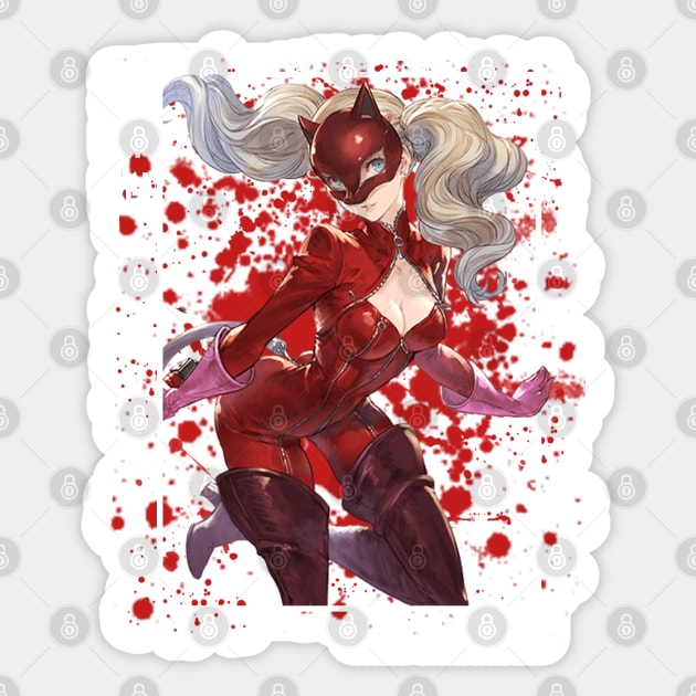 Ann Takamaki Persona 5 Sticker by Otaku Emporium